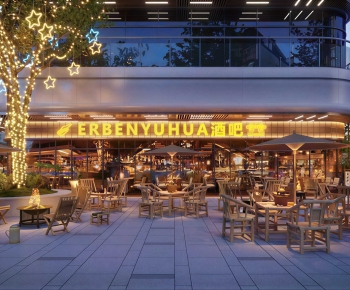 Modern Facade Element-ID:538778075