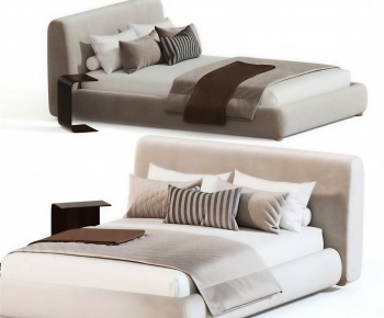 Modern Double Bed-ID:957775121