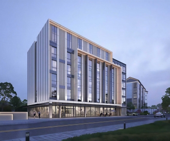 Modern Residential Building-ID:812490945