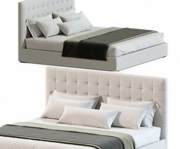 Modern Double Bed-ID:952111965