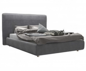 Modern Double Bed-ID:300194984