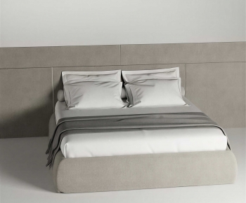 Modern Double Bed-ID:639993911