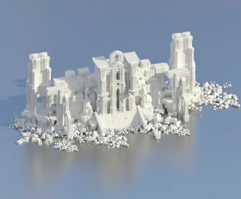 European Style Building Appearance-ID:805931152