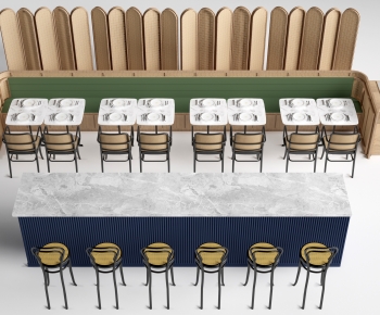 Modern Dining Table And Chairs-ID:490184074