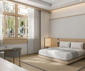 New Chinese Style Bedroom-ID:888400082
