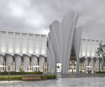 Modern Public Building-ID:538921127