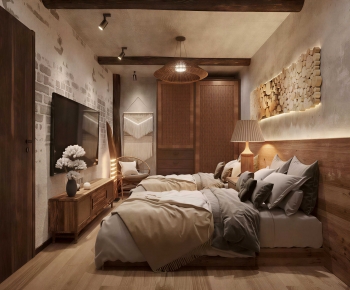 Industrial Style Bedroom-ID:955908066