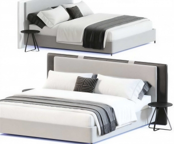 Modern Double Bed-ID:467549097