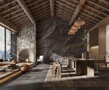 Wabi-sabi Style Teahouse Tea House-ID:471610078