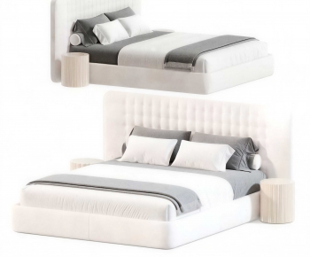 Modern Double Bed-ID:980978977