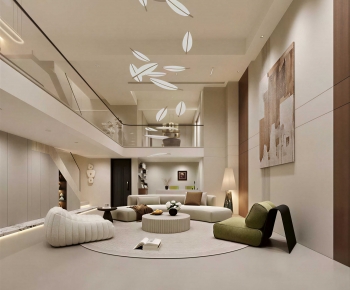 Modern A Living Room-ID:907744881