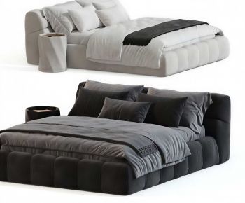Modern Double Bed-ID:151662119