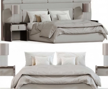 Modern Double Bed-ID:679531109