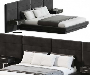 Modern Double Bed-ID:271122937