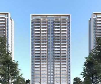 Modern Residential Building-ID:681027892