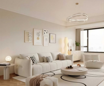 Modern A Living Room-ID:649461981