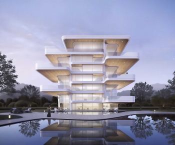 Modern Residential Building-ID:580089146