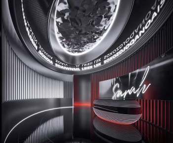 Modern Exhibition Hall-ID:881331927