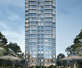 Modern Residential Building-ID:635160925