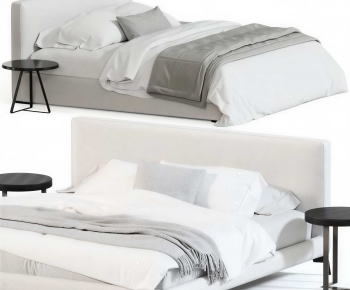 Modern Double Bed-ID:447781092