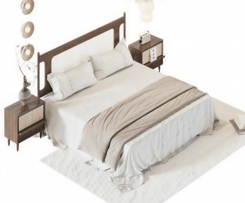 Modern Double Bed-ID:367434026