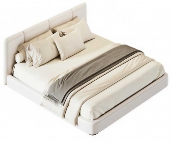 Modern Double Bed-ID:249249942