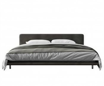 Modern Double Bed-ID:891326907