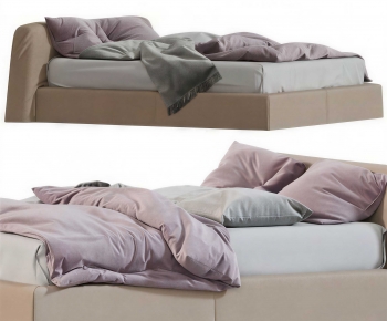 Modern Double Bed-ID:342293982