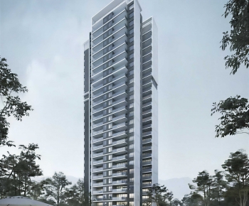 Modern Residential Building-ID:733772047