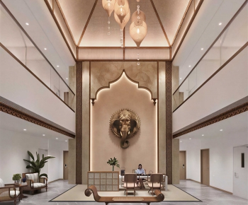 Southeast Asian Style Lobby Hall-ID:436749533