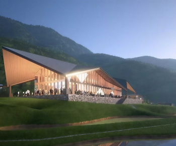 Modern Appearance Of Commercial Building-ID:474705937