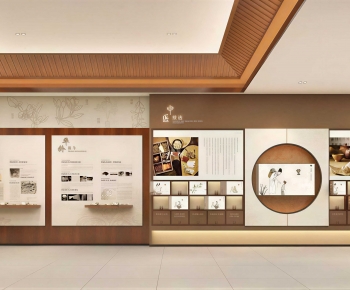 New Chinese Style Exhibition Hall-ID:482049011
