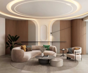 Modern A Living Room-ID:131452081