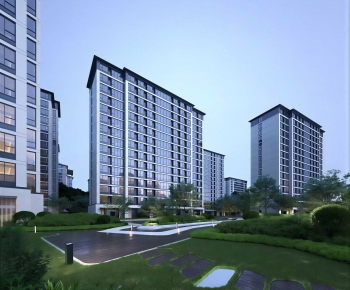 Modern Residential Building-ID:298199741