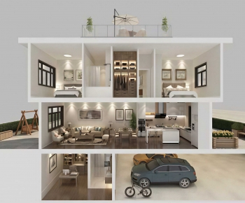 Modern Residential Building-ID:154900075