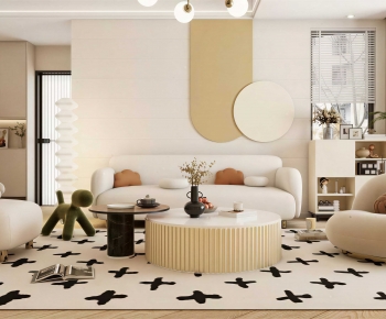 Modern A Living Room-ID:585556035