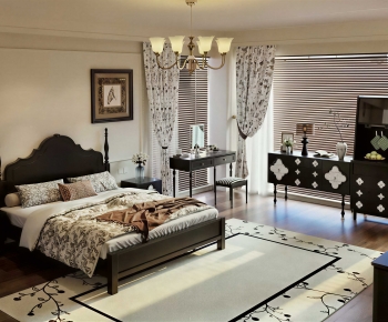 French Style Bedroom-ID:906358006