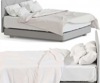 Modern Double Bed-ID:311330083