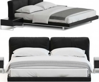 Modern Double Bed-ID:507603885