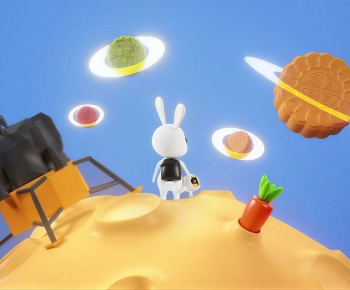 Modern Cartoon House-ID:627546077