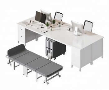 Modern Office Desk And Chair-ID:303913128