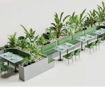 Modern Dining Table And Chairs-ID:931399116