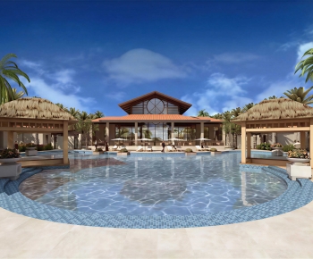 Modern Swimming Pool-ID:183691028