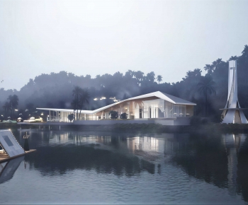 Modern Appearance Of Commercial Building-ID:970452074