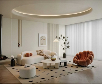 Modern A Living Room-ID:775265939