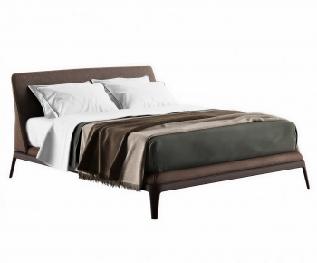 Modern Double Bed-ID:892616996