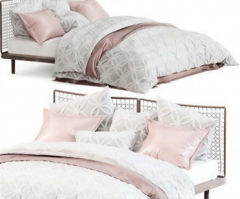 Modern Double Bed-ID:397816906