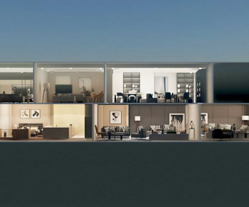 Modern Residential Building-ID:969387057