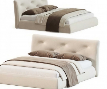 Modern Double Bed-ID:680223943