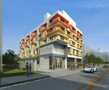 Modern Appearance Of Commercial Building-ID:793198118